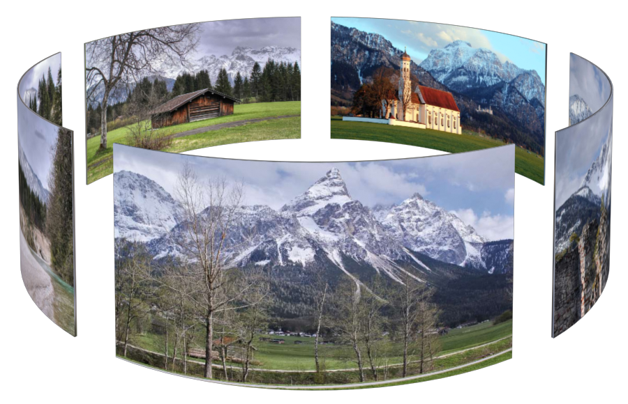 Bayerische Alpen im Fühling