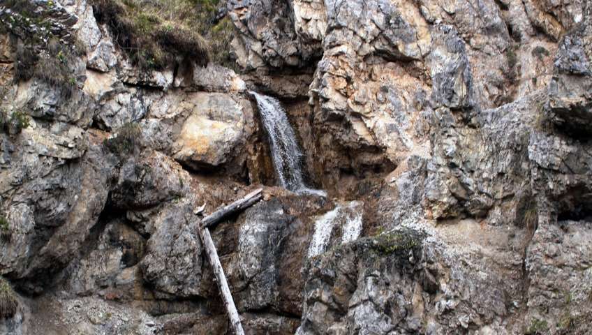 Bild in 3D ansehen Foto Bayerische Alpen im Frühling