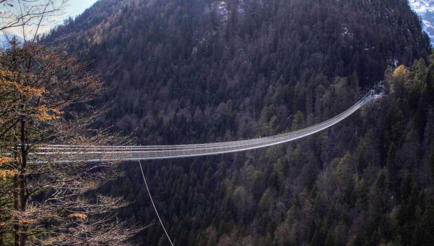 Bild in 3D ansehen Foto Bayerische Alpen im Frühling