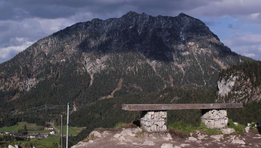 Bild in 3D ansehen Foto Bayerische Alpen im Frühling