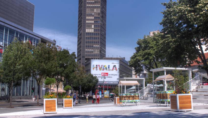 Bild in 3D ansehen Foto Belgrad