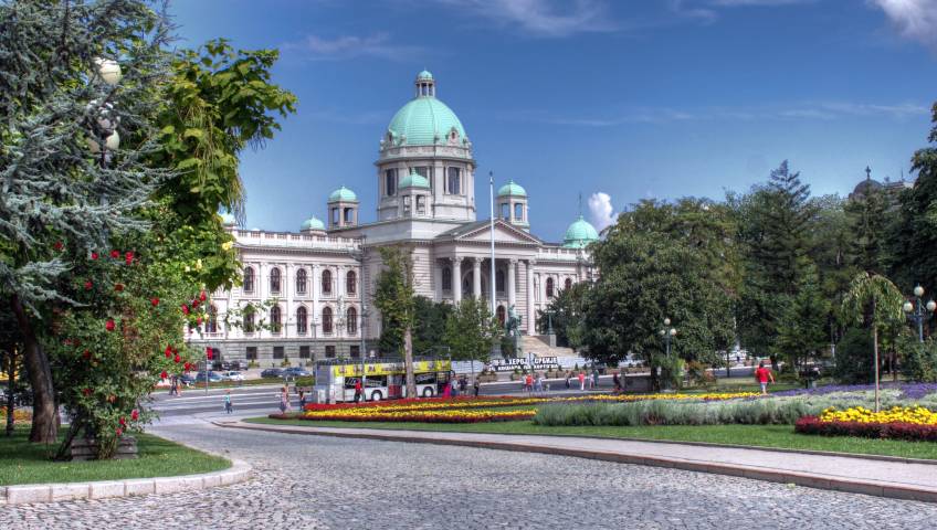 Bild in 3D ansehen Foto Belgrad