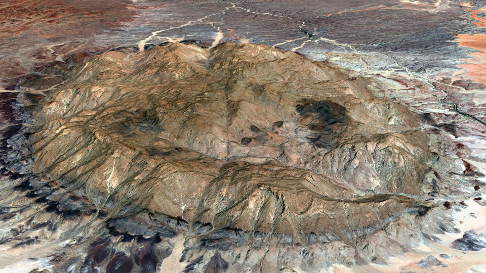 Brandberg von Oben