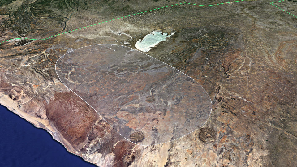 Damaraland von oben