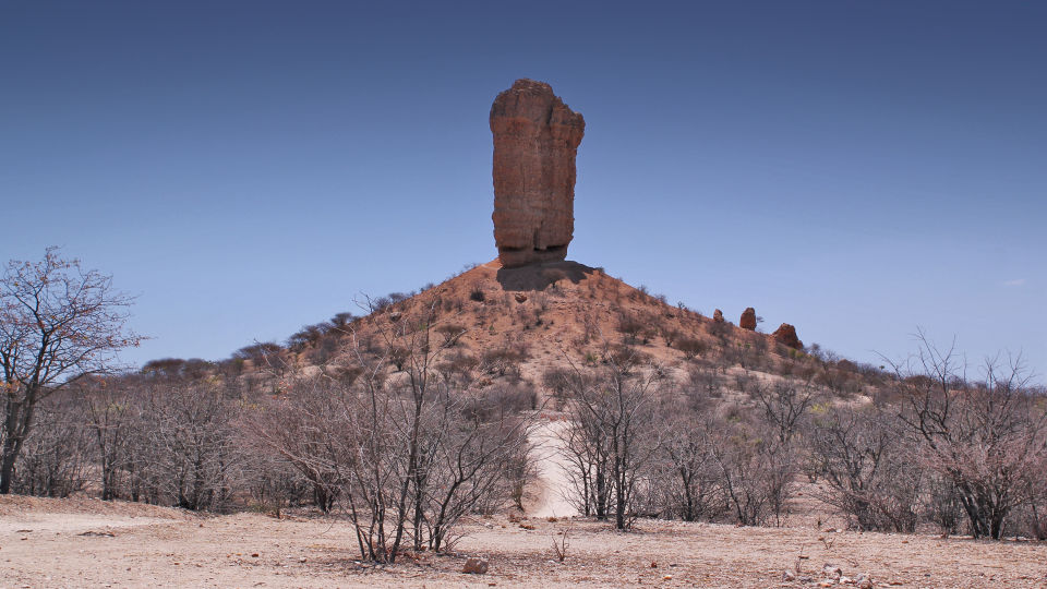 Fingerklippe in Damaraland