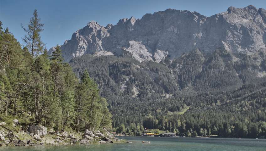 Bild in 3D ansehen Foto Eibsee