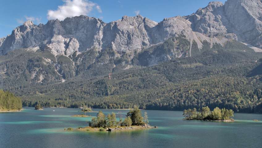Bild in 3D ansehen Foto Eibsee