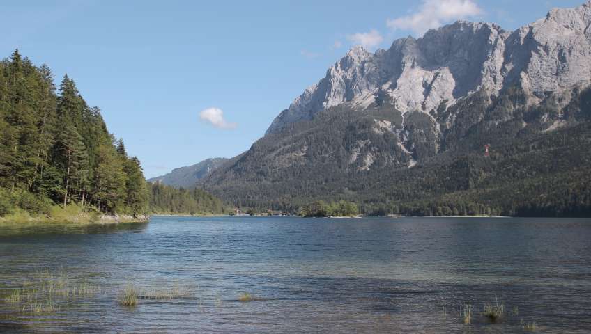 Bild in 3D ansehen Foto Eibsee