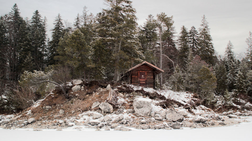 Bild in 3D ansehen Foto Eibsee