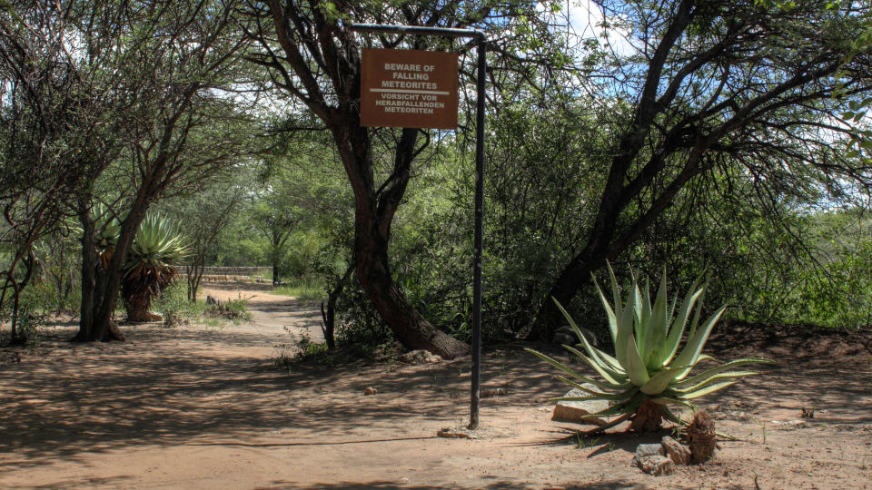 Hoba Meteorit Wald