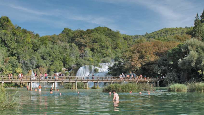 Bild in 3D ansehen Foto Krka Nationalpark