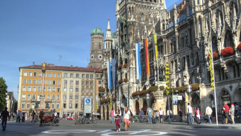 Marienplatz Rathaus München