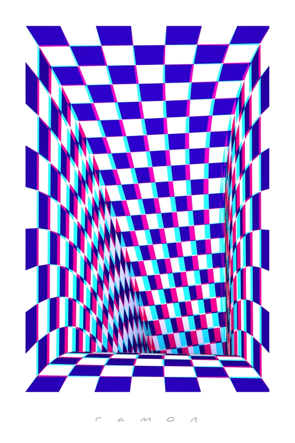 Op-art Tunnel 24