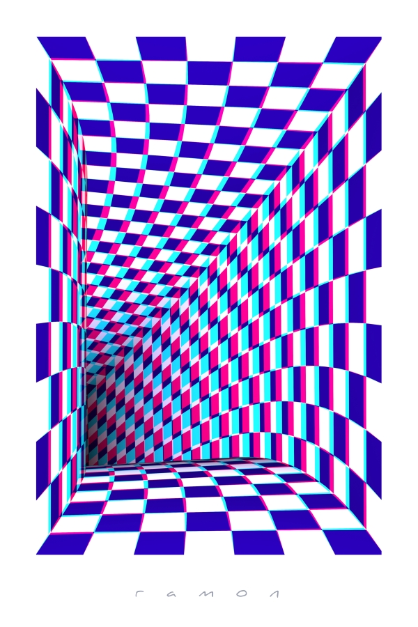 Op-art Tunnel 34