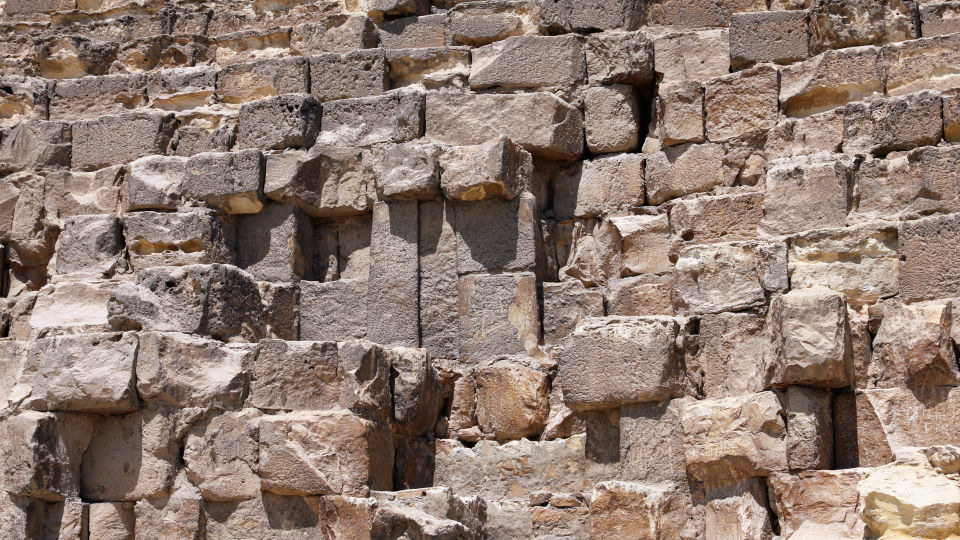 Cheops-Pyramide Detail