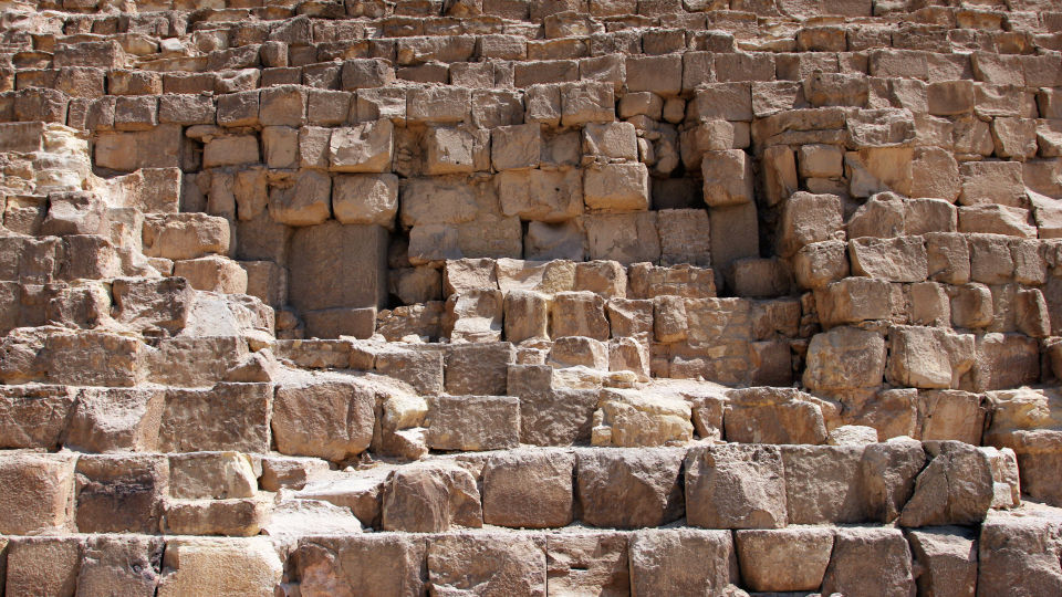 Cheops-Pyramide Detail