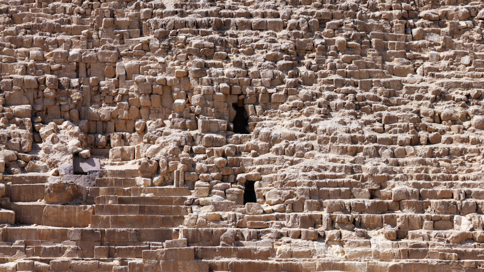 Chephren-Pyramide Detail
