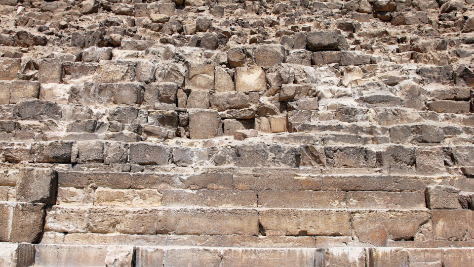Chephren-Pyramide Detail