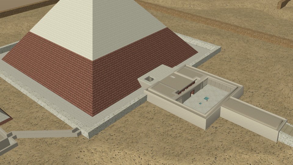 3D Rekonstruktion Gizeh-Plateau