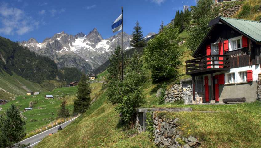 Foto schweizer Alpen