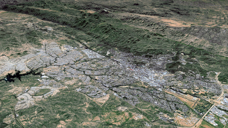 Windhoek von oben