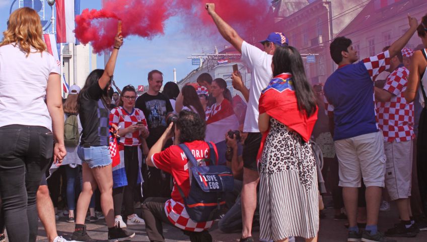 Bild in 3D ansehen Foto World Cup 2018 in Zagreb