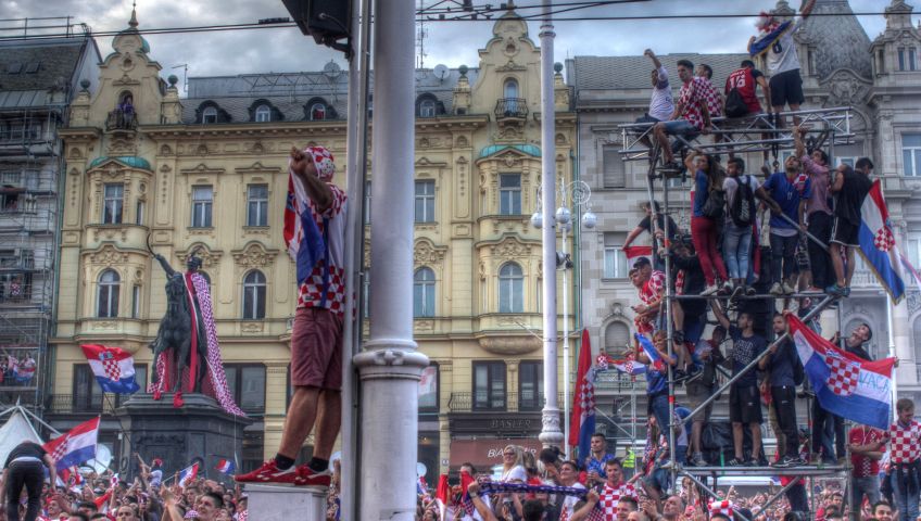 Bild in 3D ansehen Foto World Cup 2018 in Zagreb